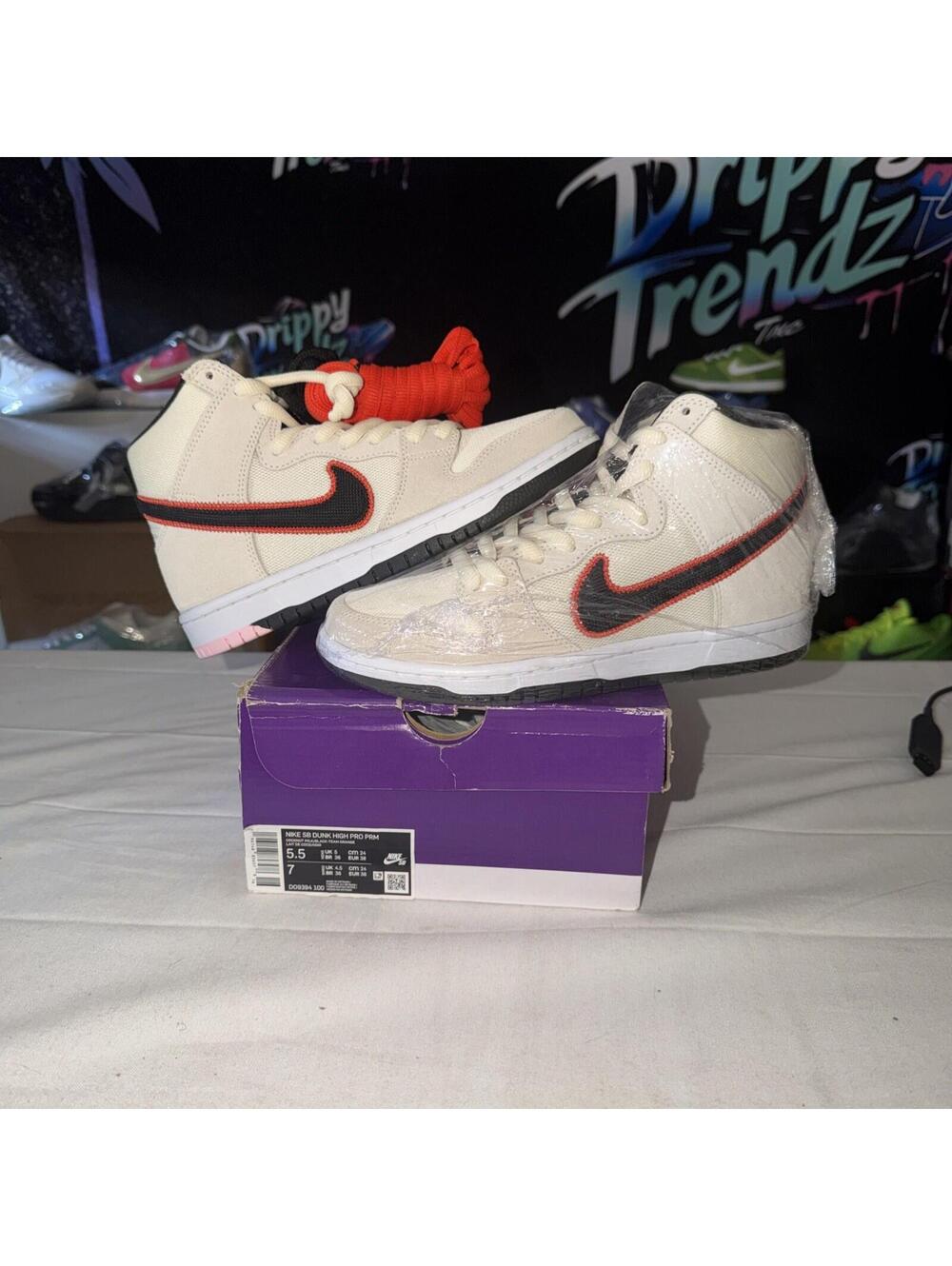 Size 5.5 - Nike Dunk SB High San Francisco Giants